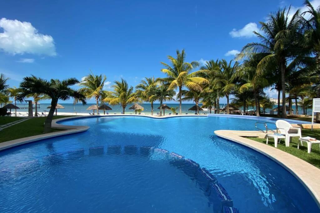 Oceanfront Condo Bm By Andiani Cancun Luaran gambar