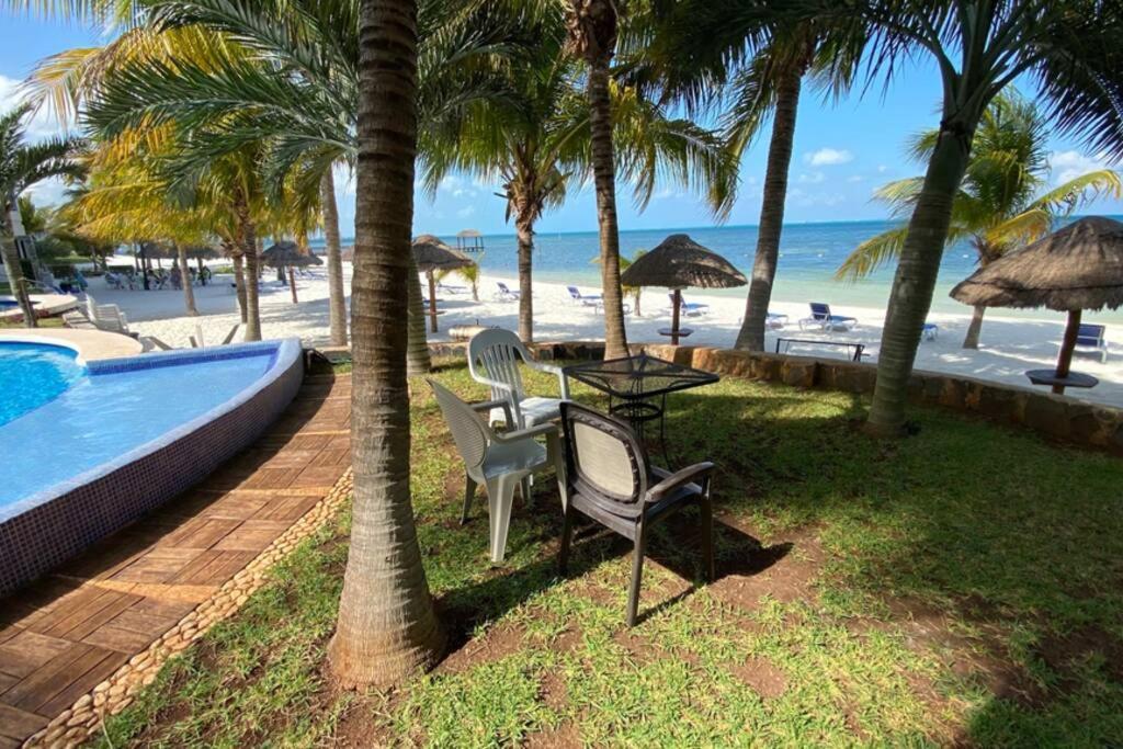 Oceanfront Condo Bm By Andiani Cancun Luaran gambar