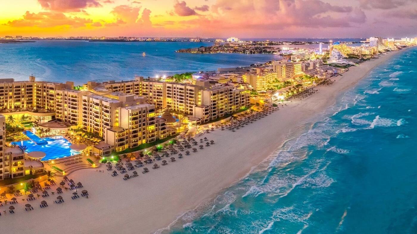 Oceanfront Condo Bm By Andiani Cancun Luaran gambar